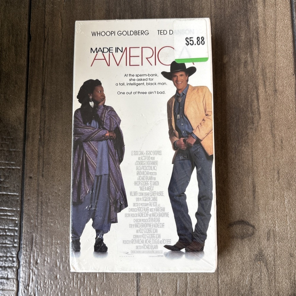 Made in America [VHS] New Factory Sealed
